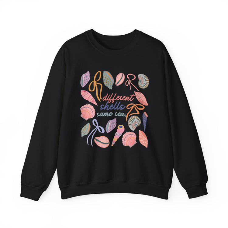 different shells, same sea crewneck