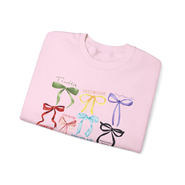 bow AUD era audiology crewneck