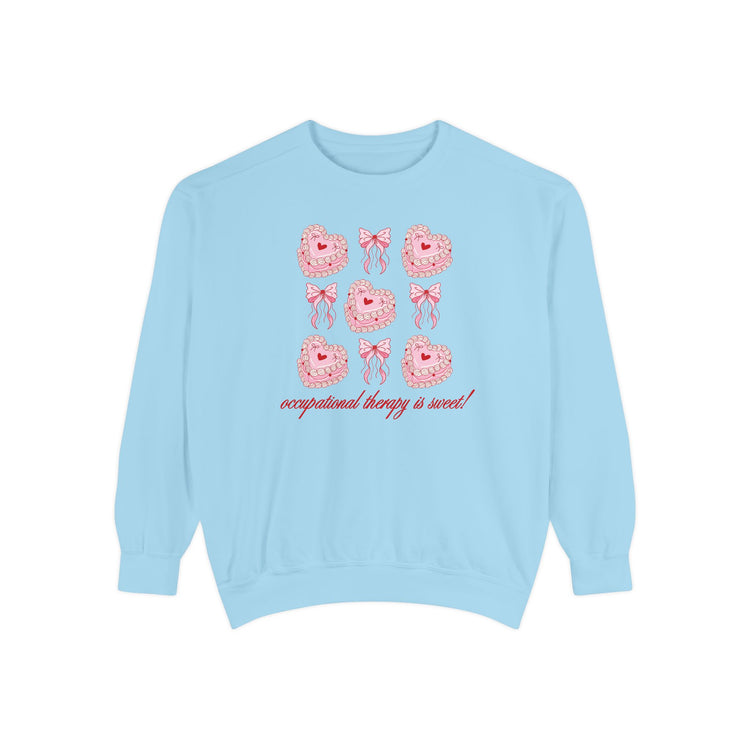 OT is sweet! cake comfort colors crewneck
