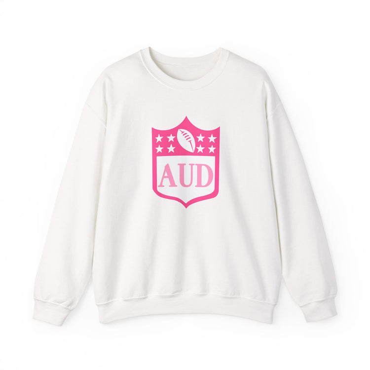 AUD football crest crewneck