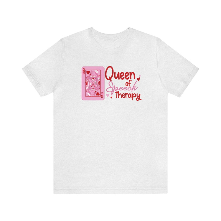 queen of hearts//speech short sleeve tee