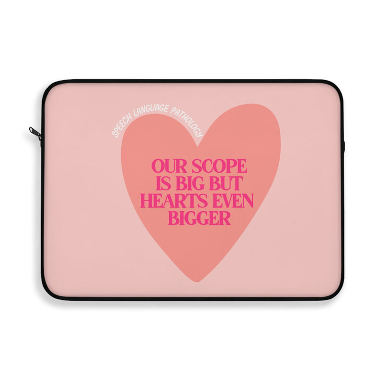 SLP heart scope laptop sleeve