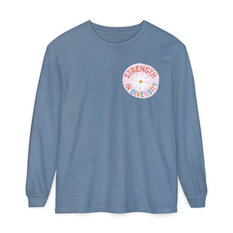strength in diversity long sleeve tee