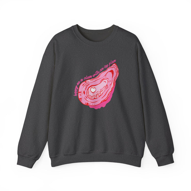 happy as a clam IEP plan crewneck