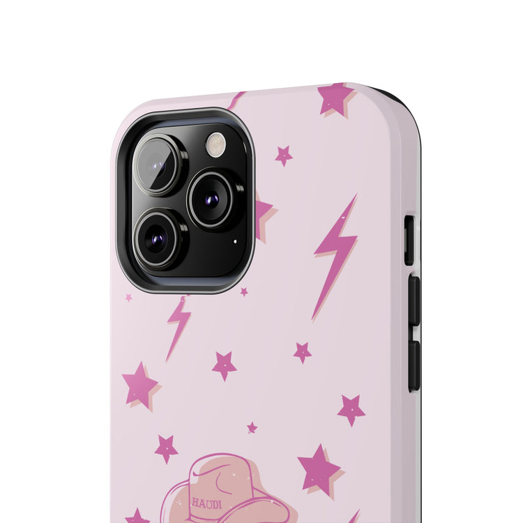 speech pathology cowboy boots howdy iPhone case
