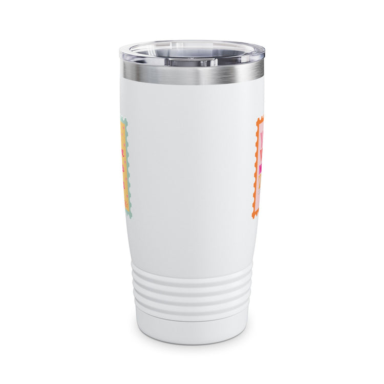 SLP stamps 20oz insulated tumbler