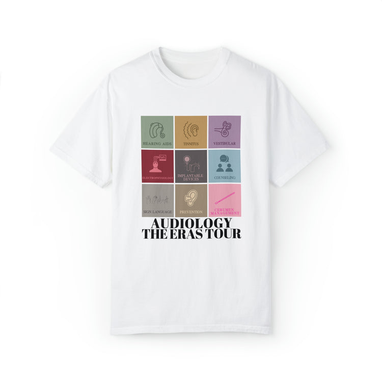 AUDIOLOGY scope eras tour comfort colors tee