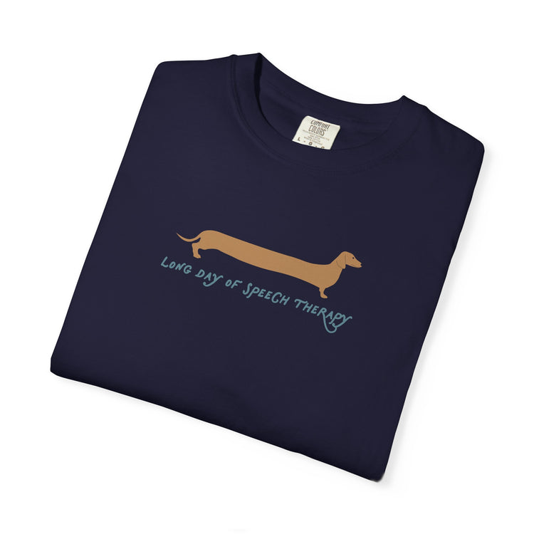 long day dog comfort colors tee