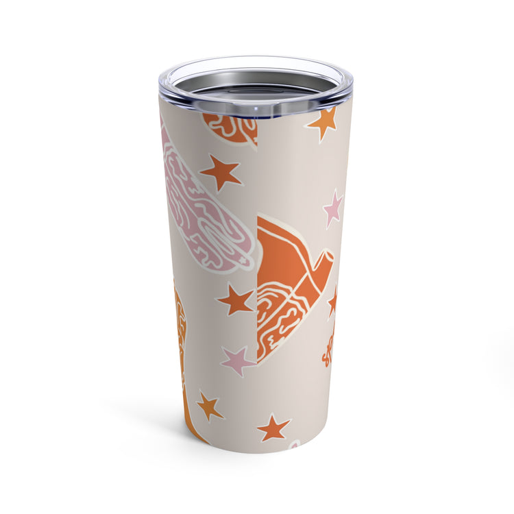 cowboy boots speech pathology tumbler 20oz