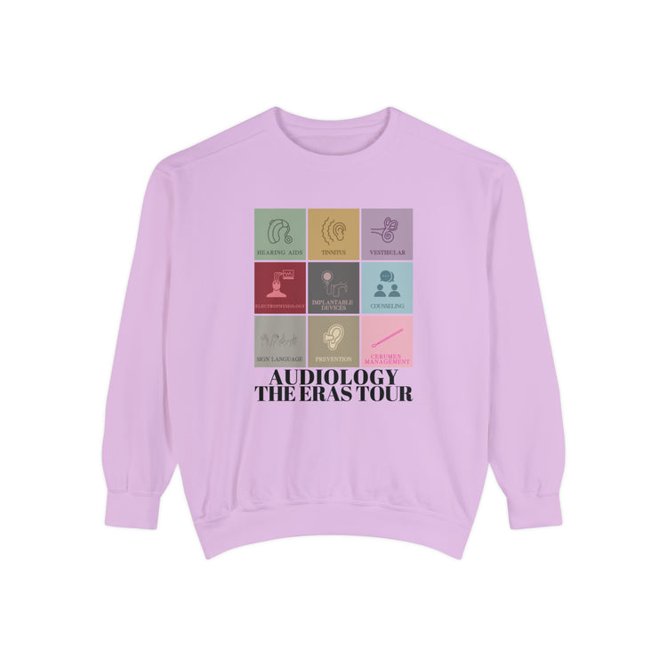 AUDIOLOGY scope eras tour comfort colors crewneck