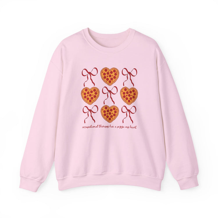 OT has a pizza my heart crewneck