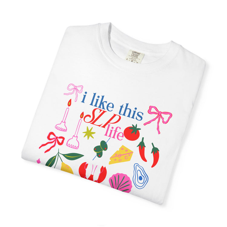 i like this SLP life comfort colors tee