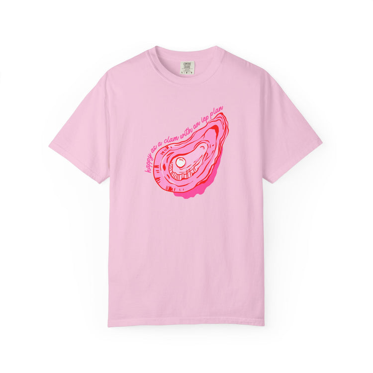 happy as a clam IEP plan comfort colors tee