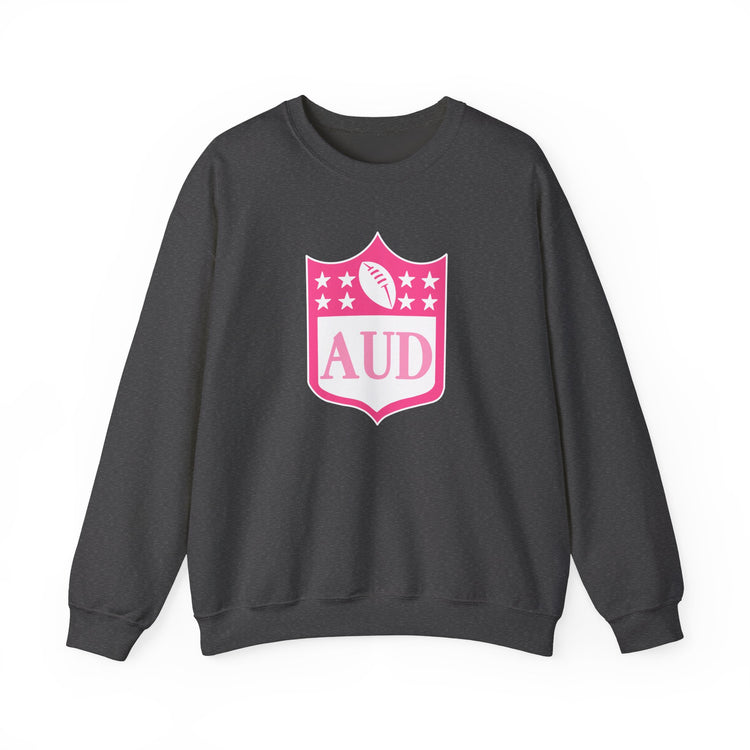 AUD football crest crewneck
