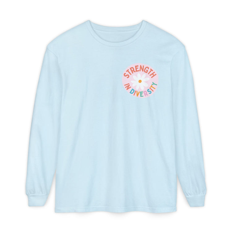 strength in diversity long sleeve tee