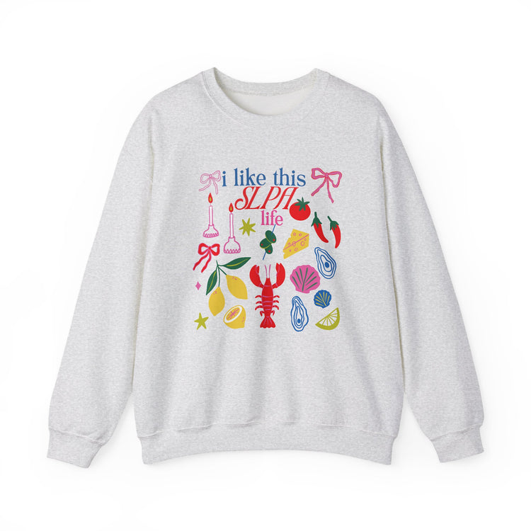 i like this SLPA life crewneck