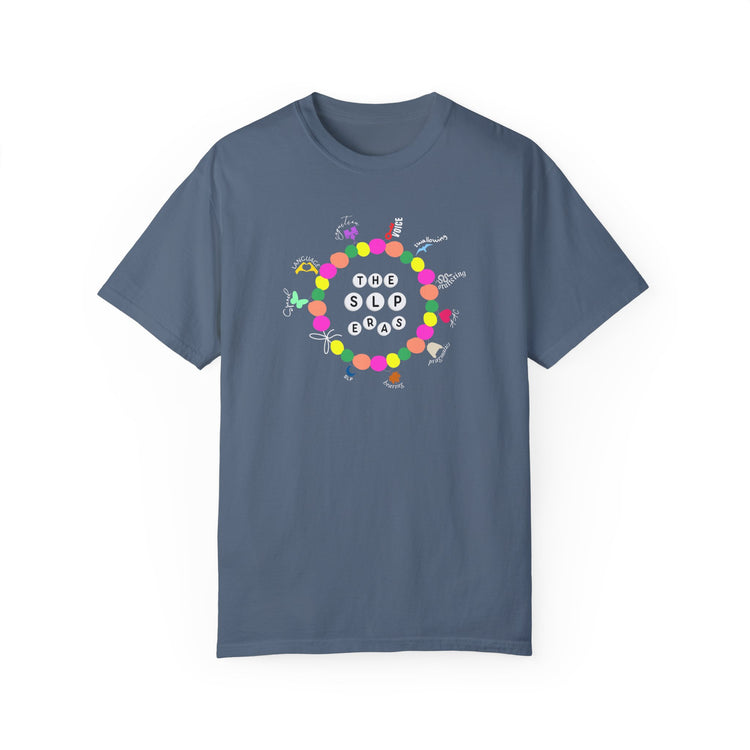 SLP ERAS friendship bracelet comfort colors tee