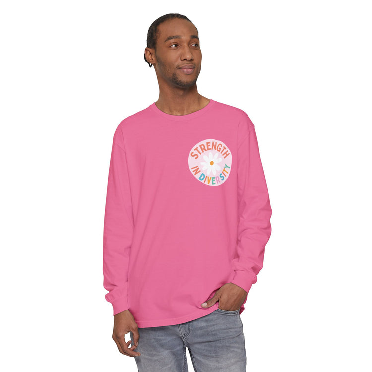 strength in diversity long sleeve tee