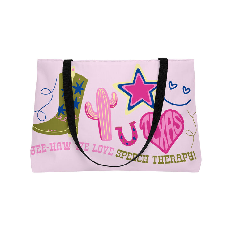 TSHA 2025 tote - Yeehaw We Love Speech Therapy!