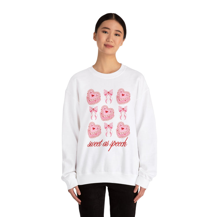 sweet as speech cake crewneck