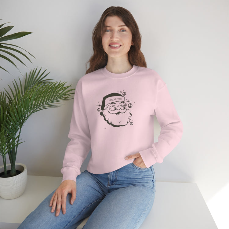 santa mɛri krɪsməs IPA crewneck
