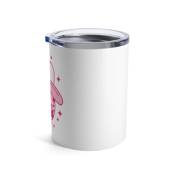 cowboy disco speech is fun 10oz tumbler