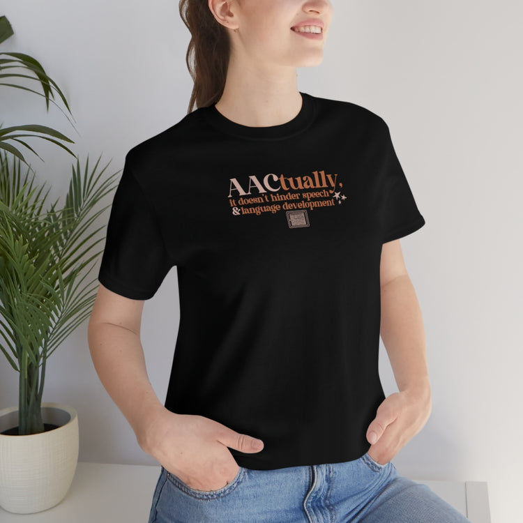 AAC facts SLP short sleeve tee