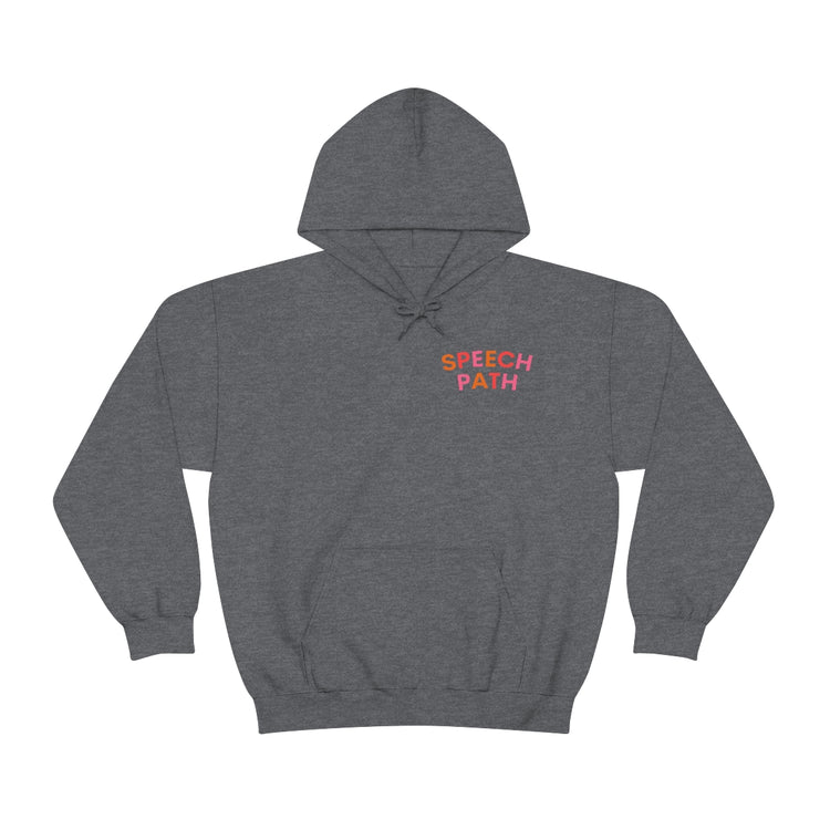 speech path arch hoodie