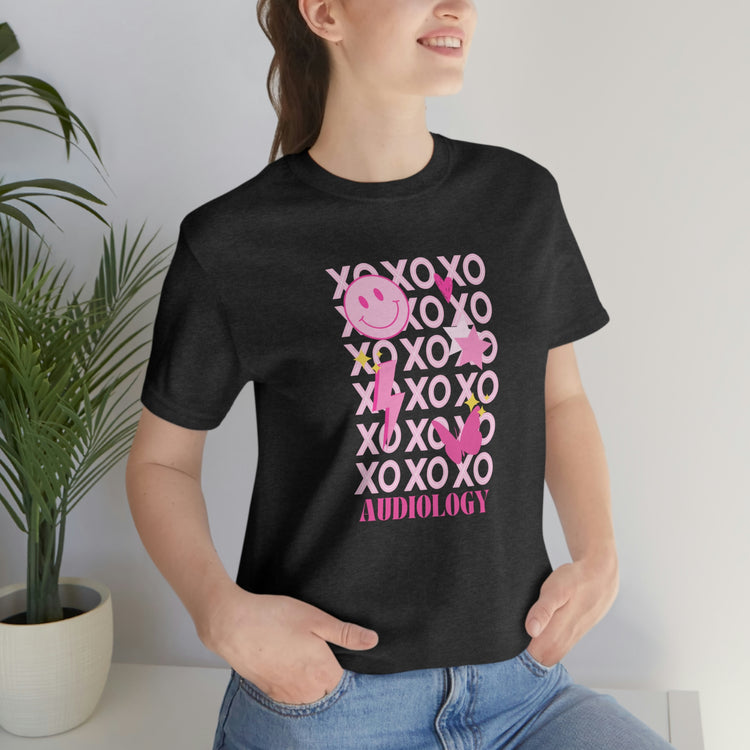 xoxo audiology short sleeve tee