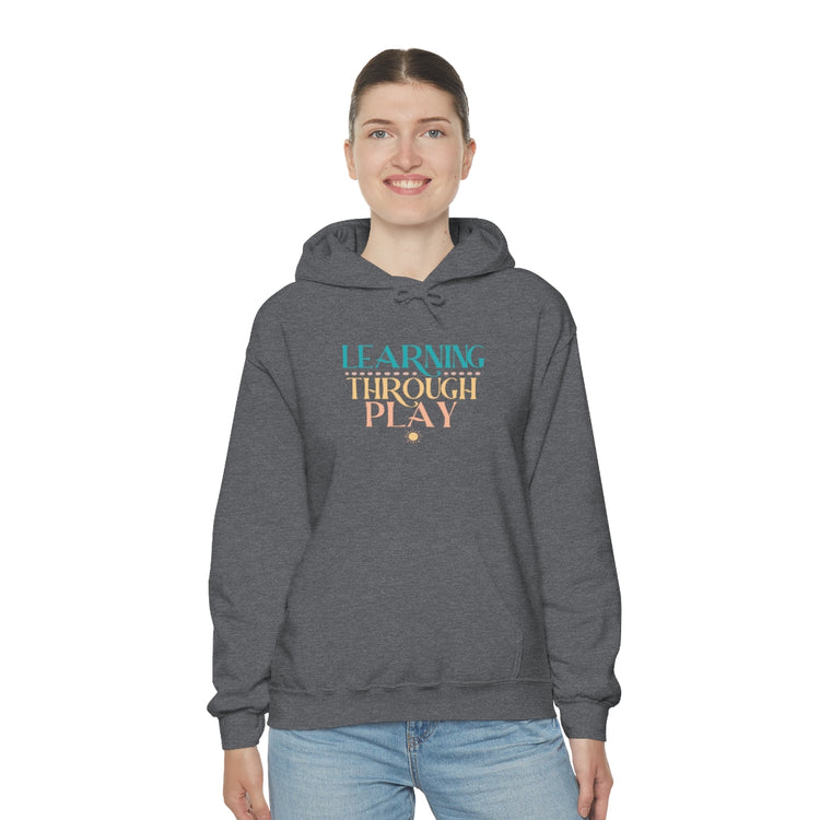 learning through play SLP hoodie
