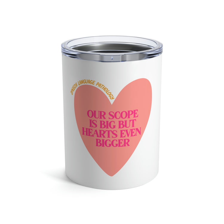 slp heart scope 10 oz tumbler