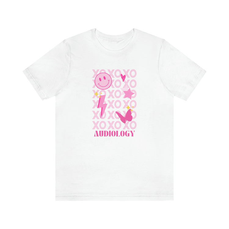 xoxo audiology short sleeve tee
