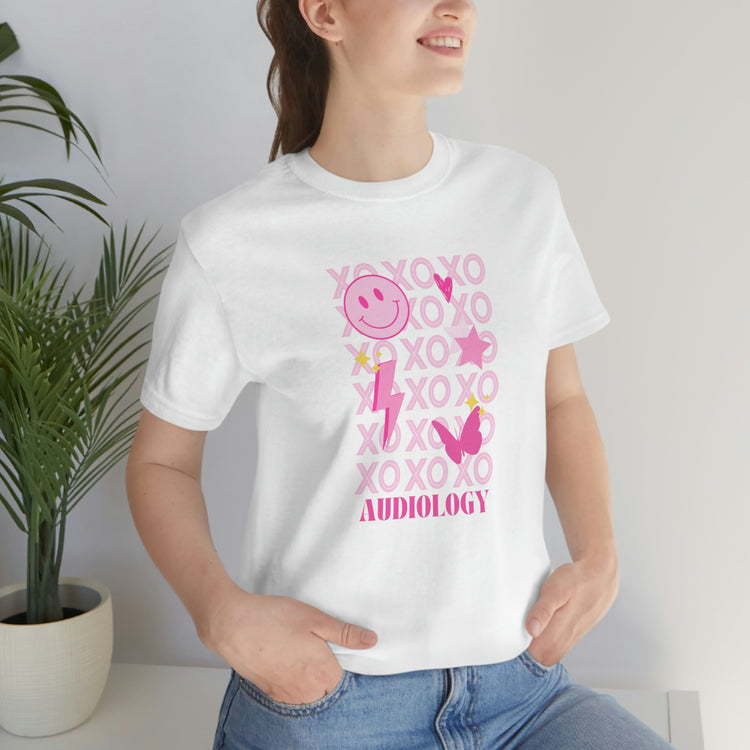 xoxo audiology short sleeve tee