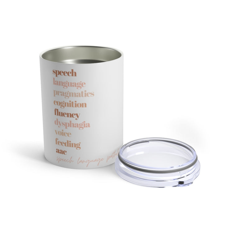 SLP scope of practice neutral 10oz tumbler