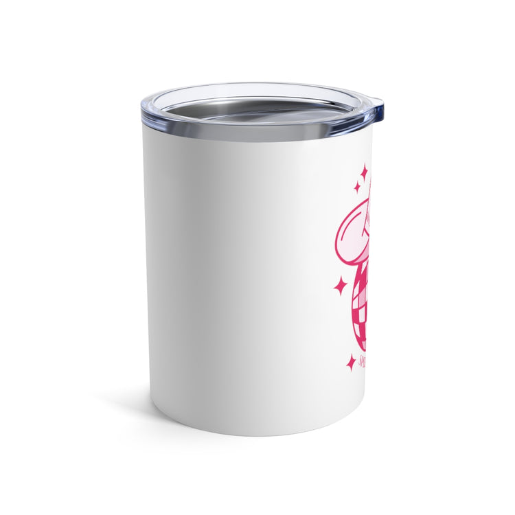 cowboy disco speech is fun 10oz tumbler