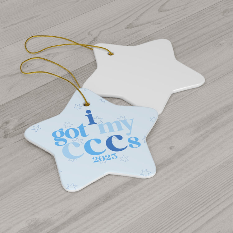 SLP ccc 2023 ornament - blue