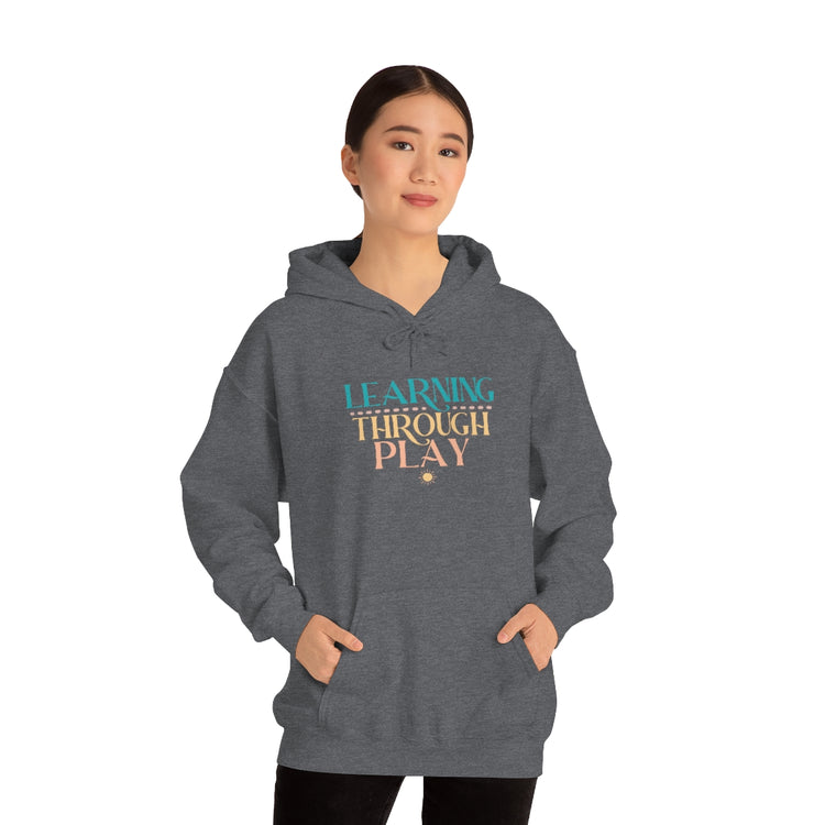 learning through play SLP hoodie