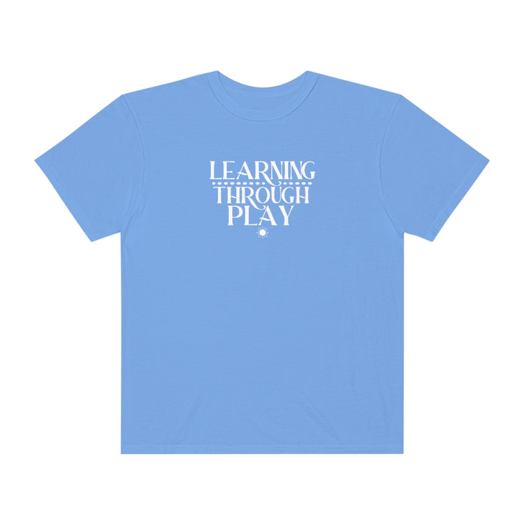 learning through play comfort colors tee