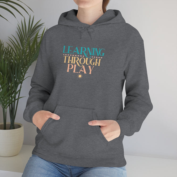 learning through play SLP hoodie