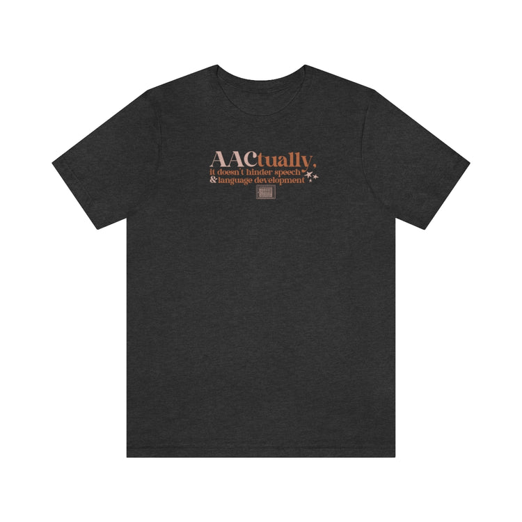 AAC facts SLP short sleeve tee