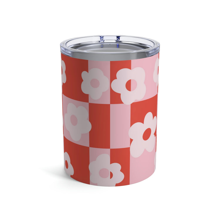 speech path retro flower 10oz tumbler