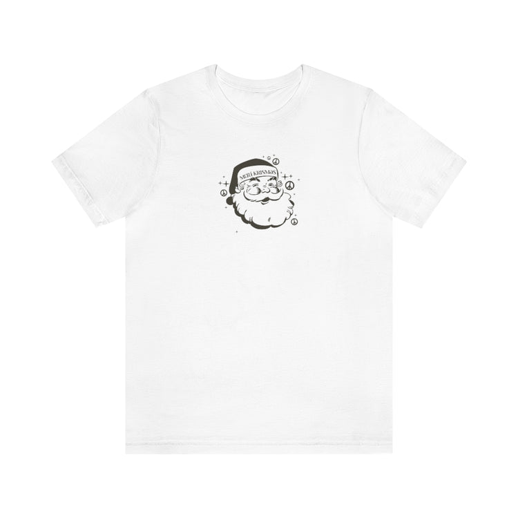 santa mɛri krɪsməs IPA short sleeve tee