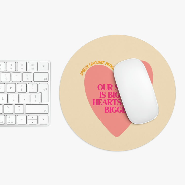 slp heart scope mousepad