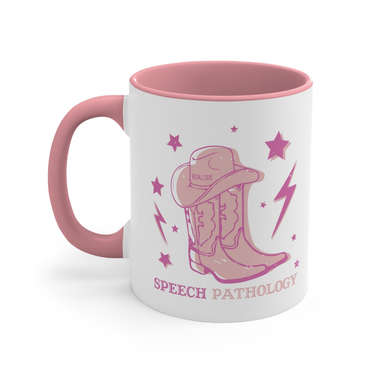 cowboy boots speech pathology mug 11oz