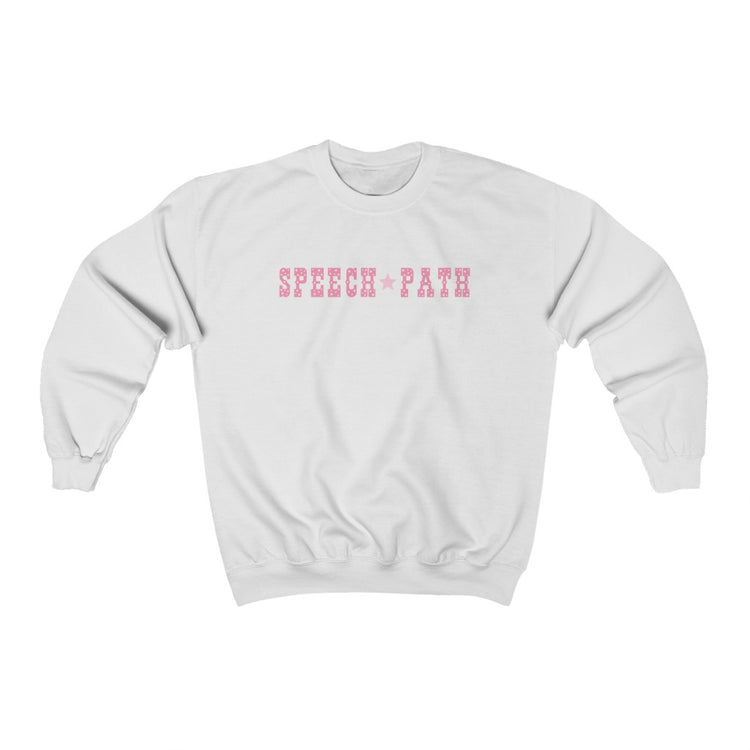western star speech pathology crewneck