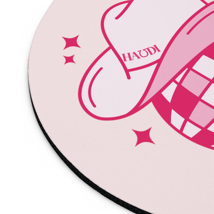 cowboy disco speech is fun mousepad