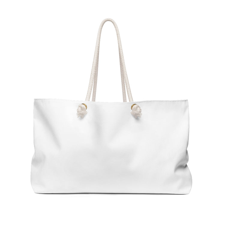 SLP everyone deserves a voice weekender tote