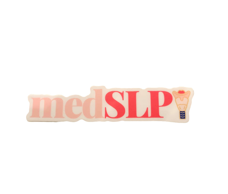 medSLP sticker
