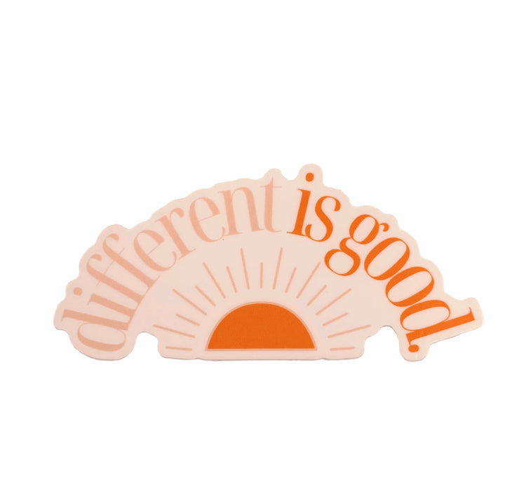 different is good sun SLP sticker