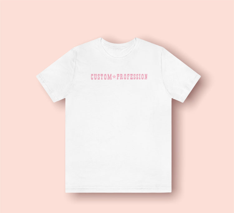 custom profession western star short sleeve tee